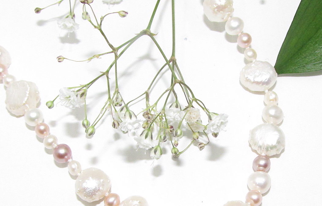 Freshwater pearl necklace